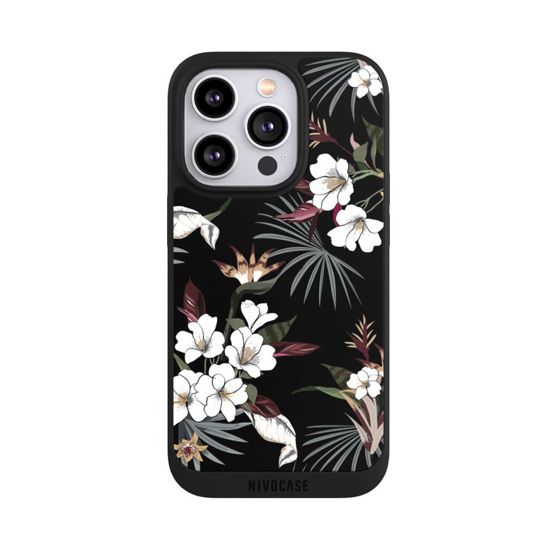 iPhone 14 Pro NIVOpure Flowers Black