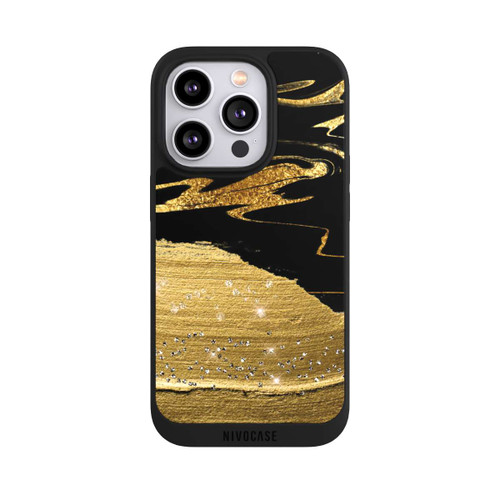 Apple iPhone 14 Pro NIVOpure Marble Golden Look Veins