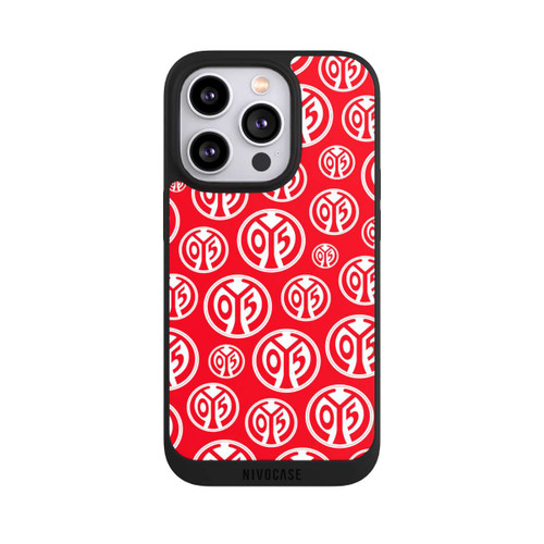 Apple iPhone 14 Pro NIVOpure MZ 05 Logos auf Rot