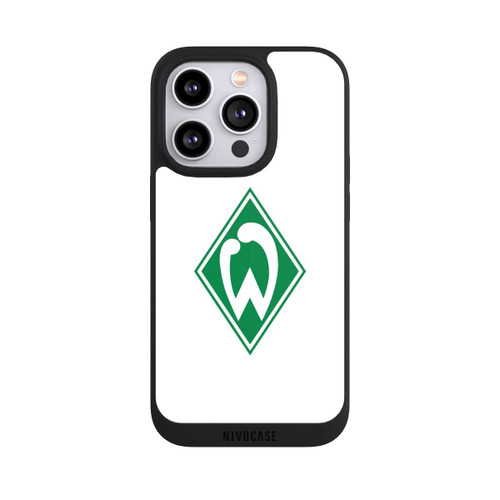 Apple iPhone 14 Pro NIVOpure Logo auf Weiß - Werder Bremen