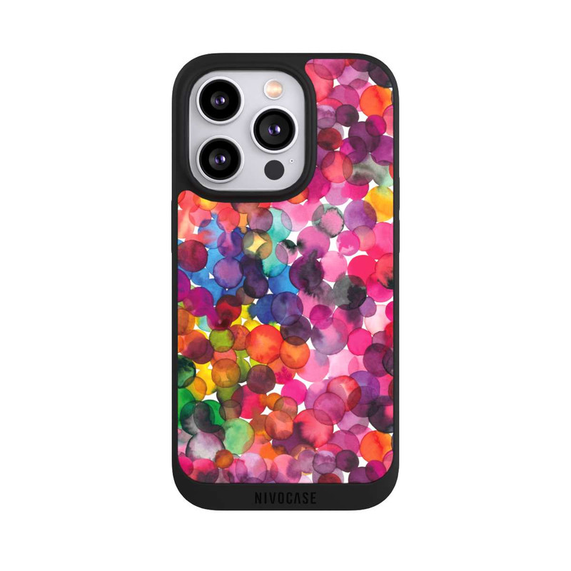 iPhone 14 Pro NIVOpure Overlapped Watercolor Dots