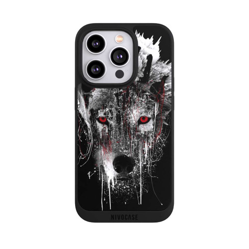 Apple iPhone 14 Pro NIVOpure Loup aux yeux rouges