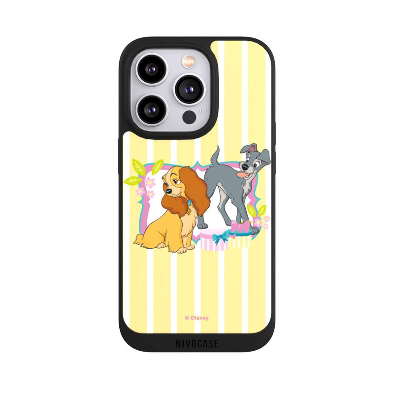 iPhone 14 Pro NIVOpure Lady And The Tramp Frame yellow