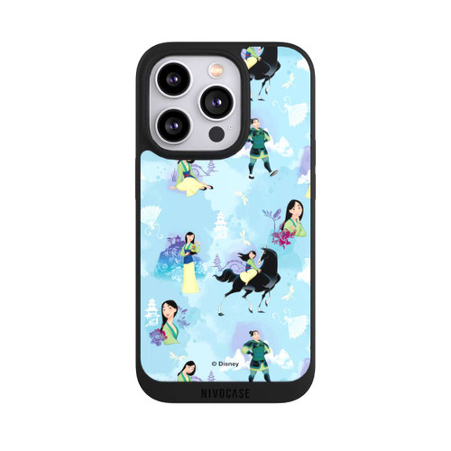Apple iPhone 14 Pro NIVOpure Mulan Watercolour Pattern