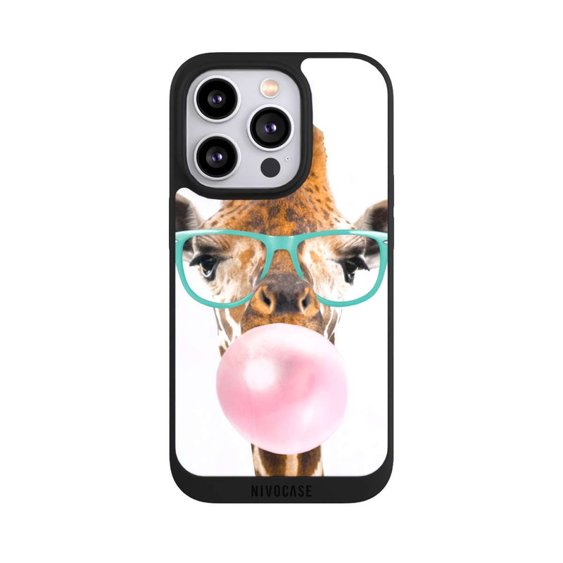 iPhone 14 Pro NIVOpure Girafe avec chewing-gum