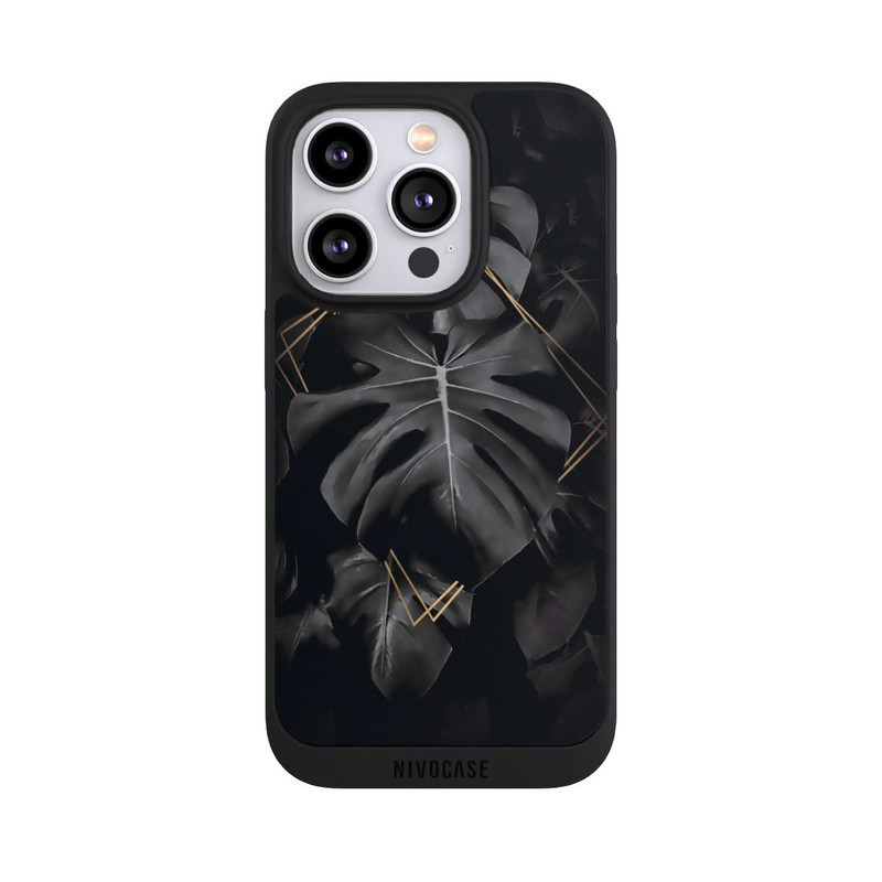 iPhone 14 Pro NIVOpure Feuilles noires