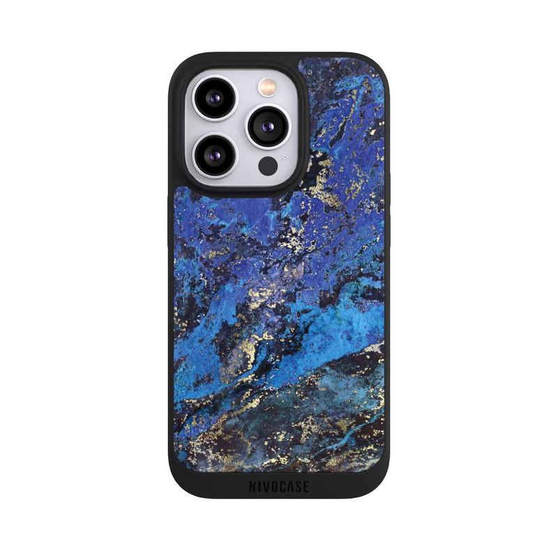 iPhone 14 Pro NIVOpure Lapis aspect doré sans couture