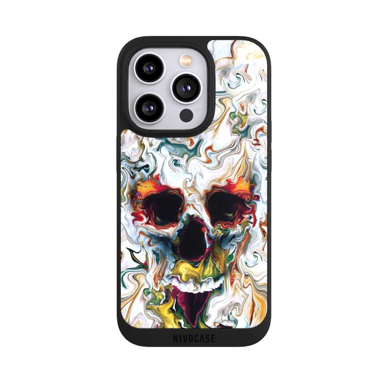 iPhone 14 Pro NIVOpure Skull Abstract