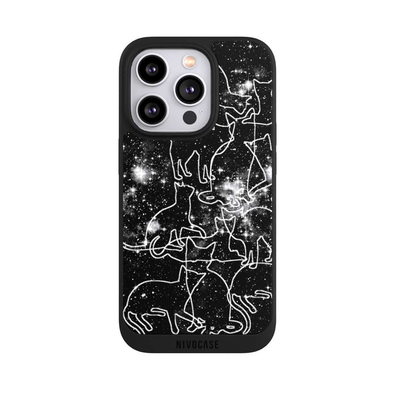 iPhone 14 Pro NIVOpure Starry Night Cats