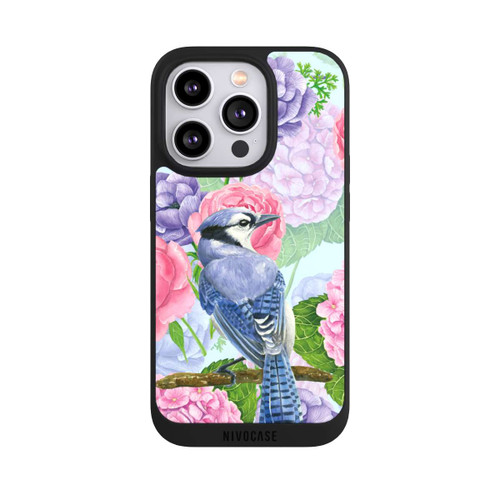 Apple iPhone 14 Pro NIVOpure Blue Jay &amp; Flowers