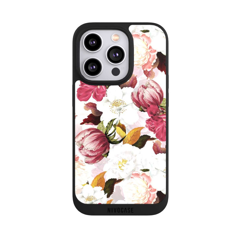 iPhone 14 Pro NIVOpure Leichte mädchenhafte Blumen