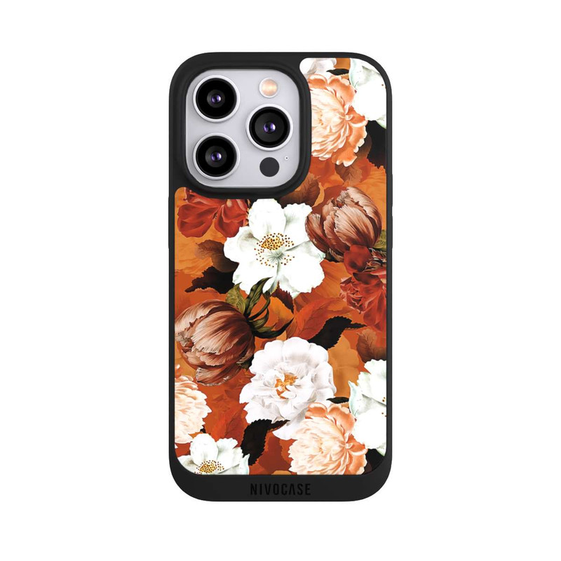 iPhone 14 Pro NIVOpure Pivoines et Roses Vintage