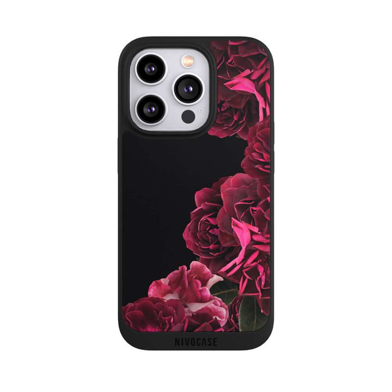 iPhone 14 Pro NIVOpure Vintage Roses on Black