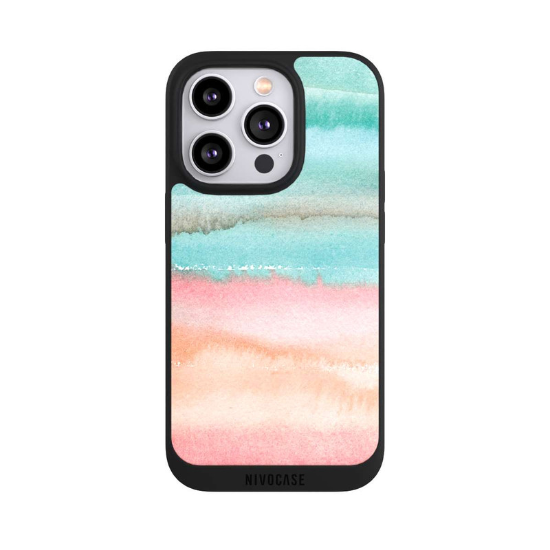 iPhone 14 Pro NIVOpure sommerlicher Farbverlauf Aquarell