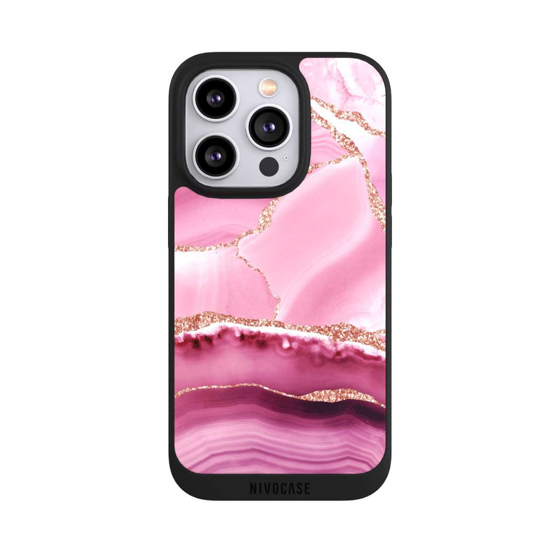 iPhone 14 Pro NIVOpure Mermaid Marble Pink