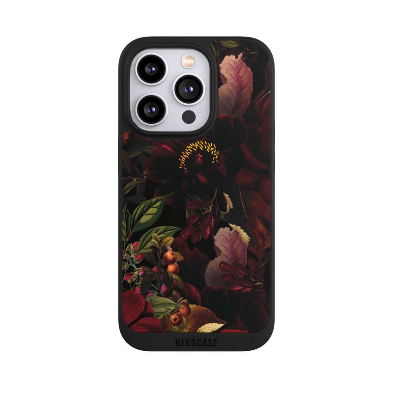 iPhone 14 Pro NIVOpure Dunkle Blumenwiese