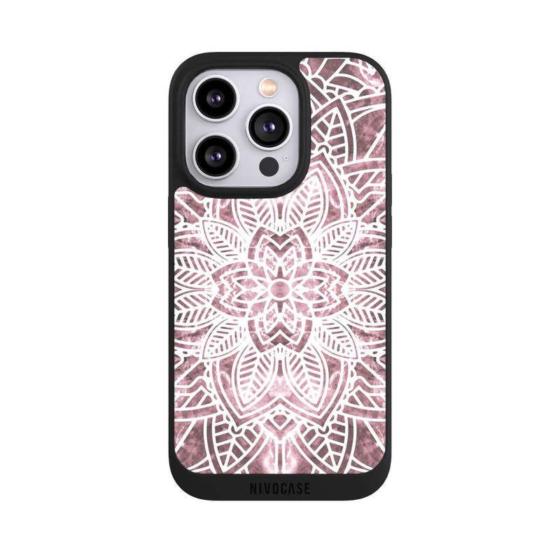 iPhone 14 Pro NIVOpure Blush marble mandala