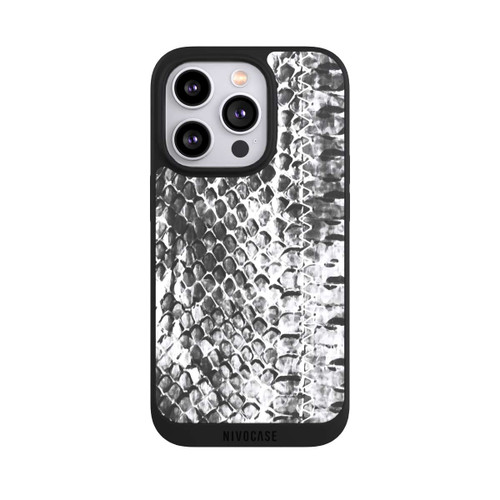 Apple iPhone 14 Pro NIVOpure Charcoal snake pattern