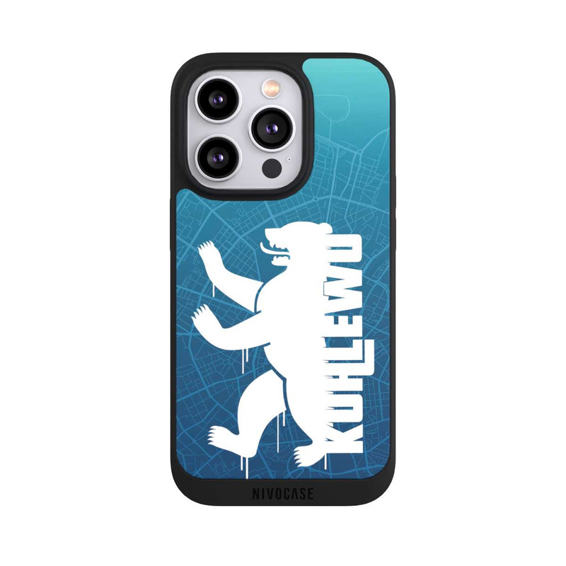 iPhone 14 Pro NIVOpure Sprayart Blau Kuhlewu