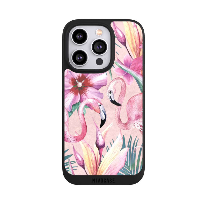 iPhone 14 Pro NIVOpure traumhafte Flamingos