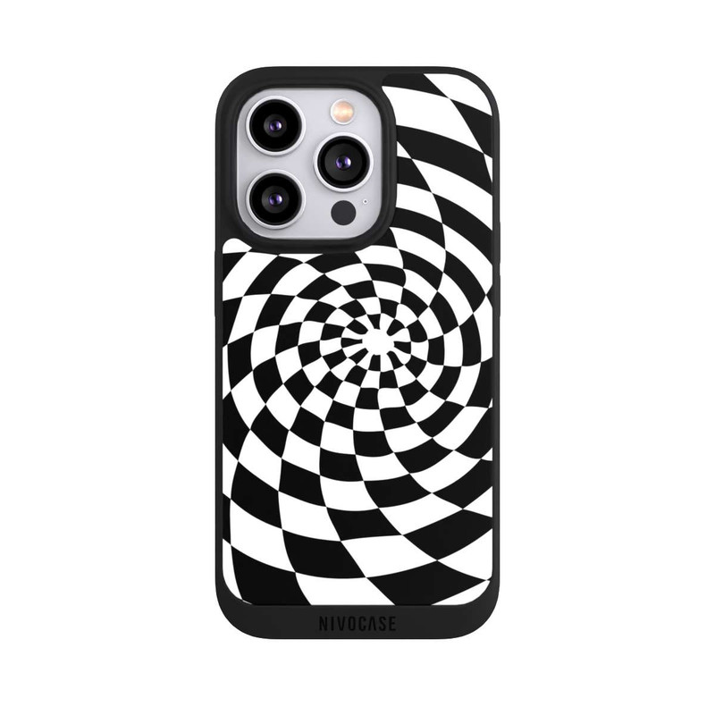 iPhone 14 Pro NIVOpure Schwarz-Weiß Illusion