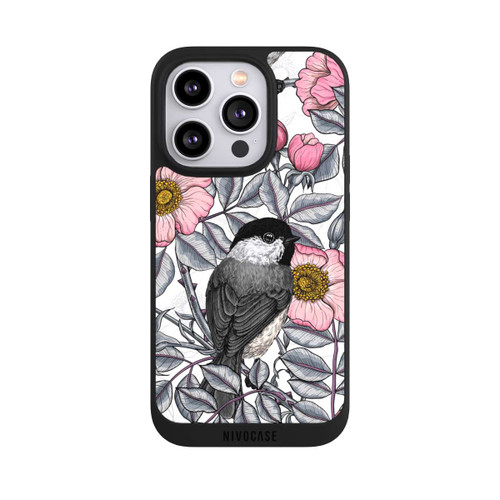 Apple iPhone 14 Pro NIVOpure Chickadees and Wild Rose