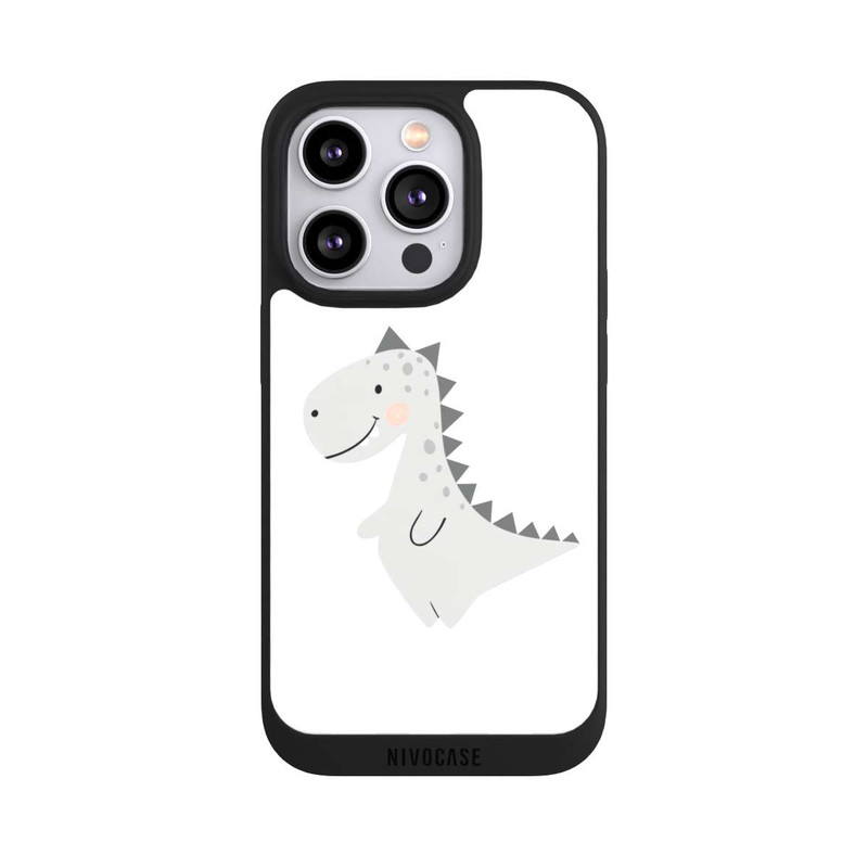 iPhone 14 Pro NIVOpure Grey Dino