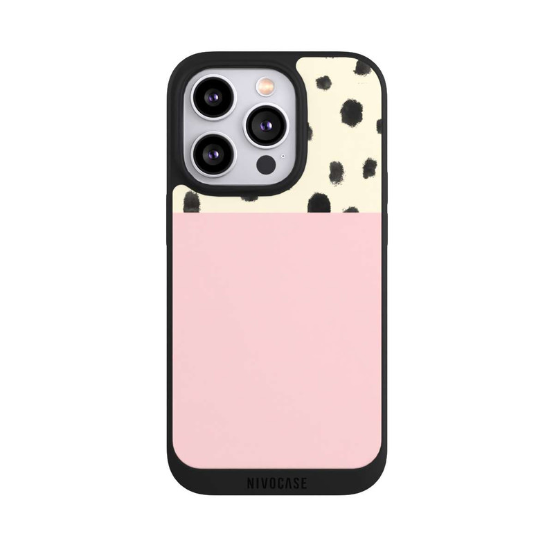 iPhone 14 Pro NIVOpure Punkte und Rosa