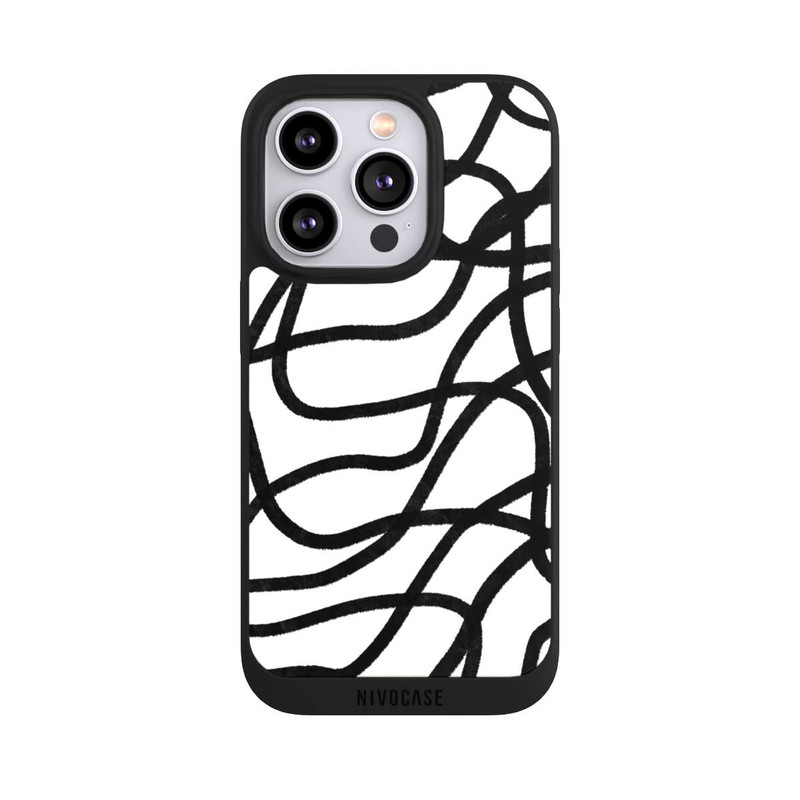 iPhone 14 Pro NIVOpure Schwarze Linien