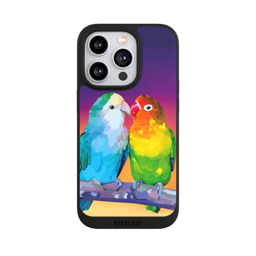 Apple iPhone 14 Pro NIVOpure Lovebirds Colorful