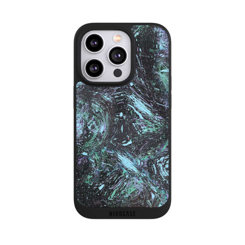 Apple iPhone 14 Pro NIVOpure Abstract Dripping Dust Purple