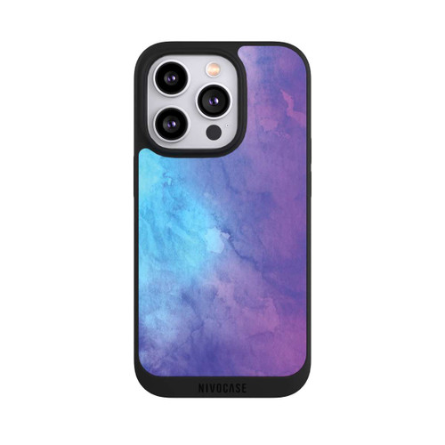 Apple iPhone 14 Pro NIVOpure Watercolour Blue Pink Fade