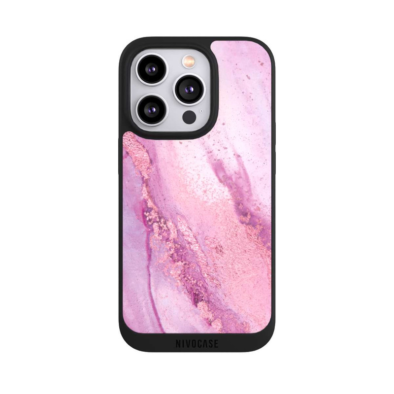 iPhone 14 Pro NIVOpure Purple Marble Wall Ink