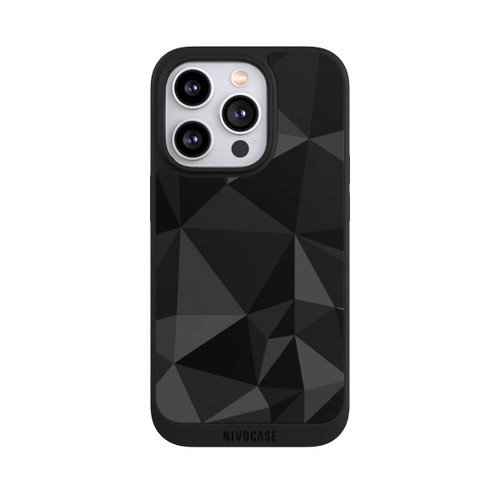 Apple iPhone 14 Pro NIVOpure Polygon Pattern Black