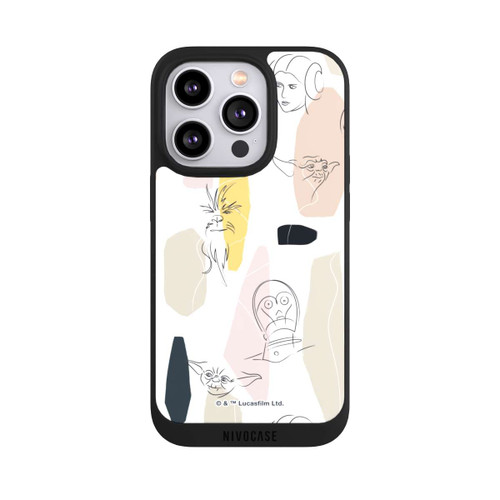 Apple iPhone 14 Pro NIVOpure Bright Side Line Art