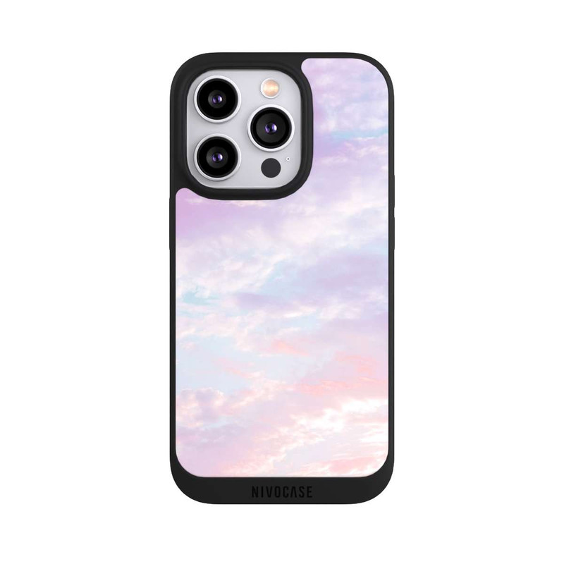 iPhone 14 Pro NIVOpure Nuages ​​De Barbe à Papa Violet