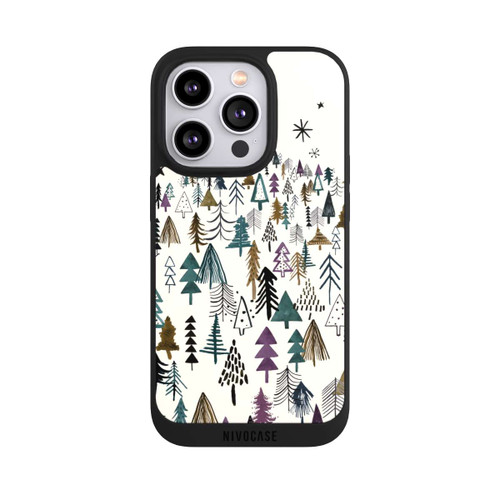 Apple iPhone 14 Pro NIVOpure Bergbäume Wald Lila