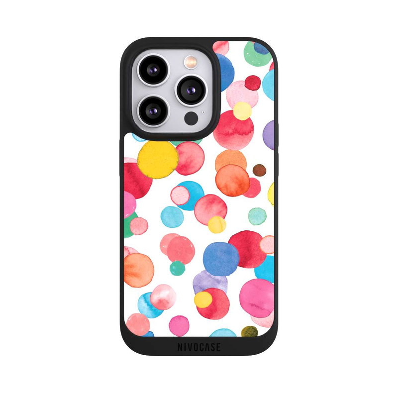 iPhone 14 Pro NIVOpure Sommertupfen Aquarell