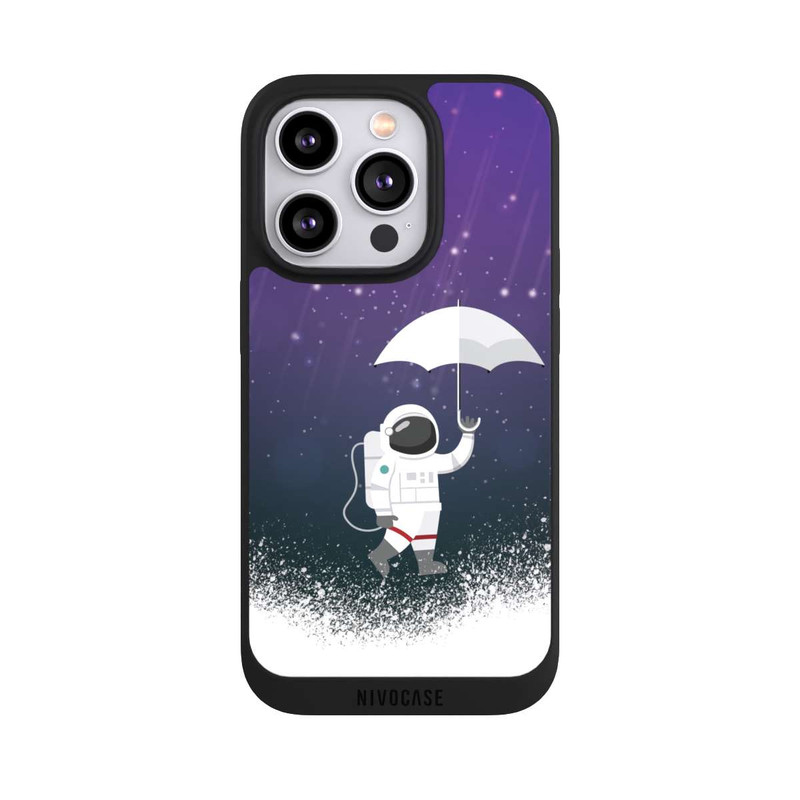 iPhone 14 Pro NIVOpure Astronaut in astroid rain