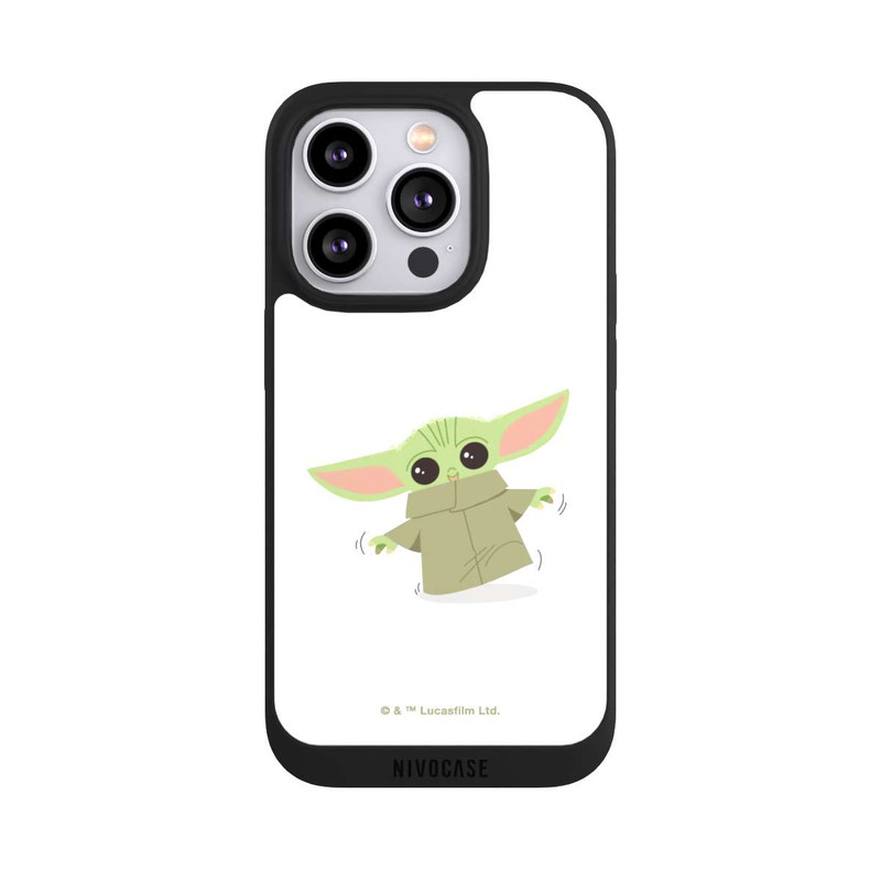 iPhone 14 Pro NIVOpure Baby Yoda läuft