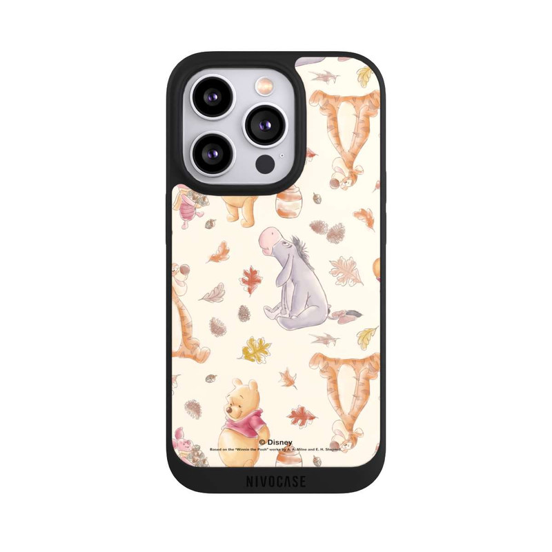iPhone 14 Pro NIVOpure Winnie the Pooh and Friends Nostalgia Pattern