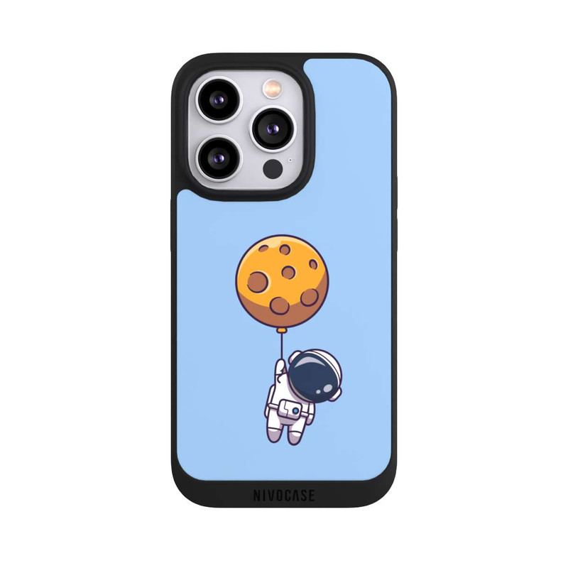 iPhone 14 Pro NIVOpure Astronaut Moon Balloon