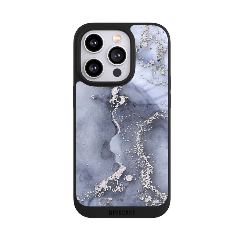 iPhone 14 Pro NIVOpure Ink Blue Silver