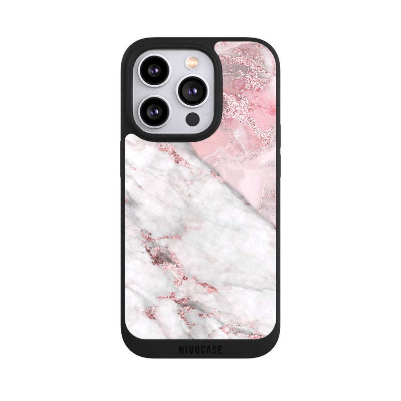iPhone 14 Pro NIVOpure Rosa Marmor 3