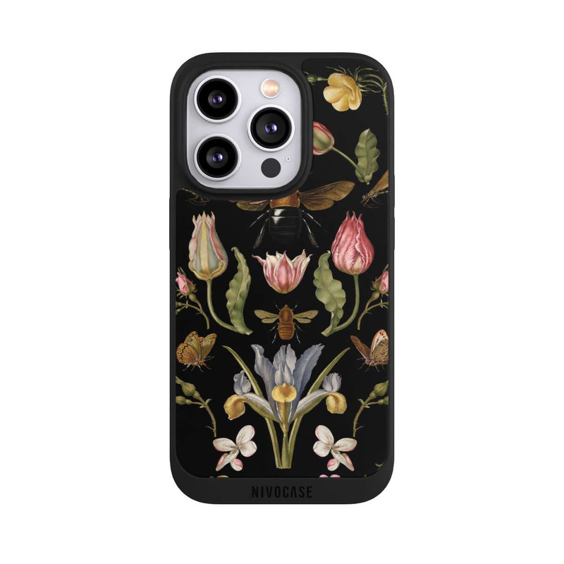 iPhone 14 Pro NIVOpure Wild Flower and Bee Black