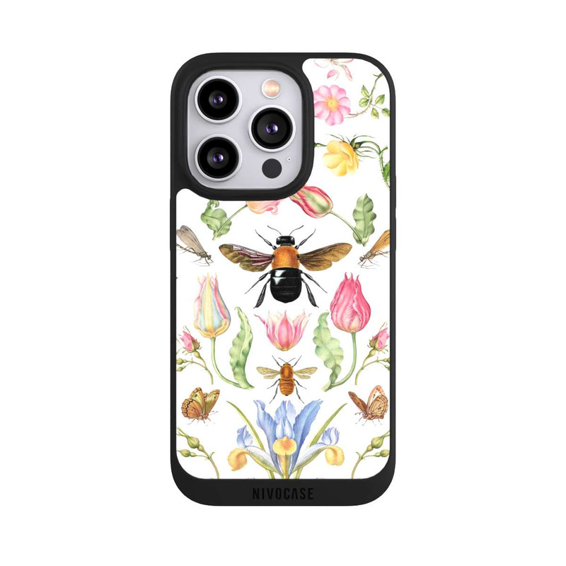 iPhone 14 Pro NIVOpure Fleurs Sauvages et Abeilles