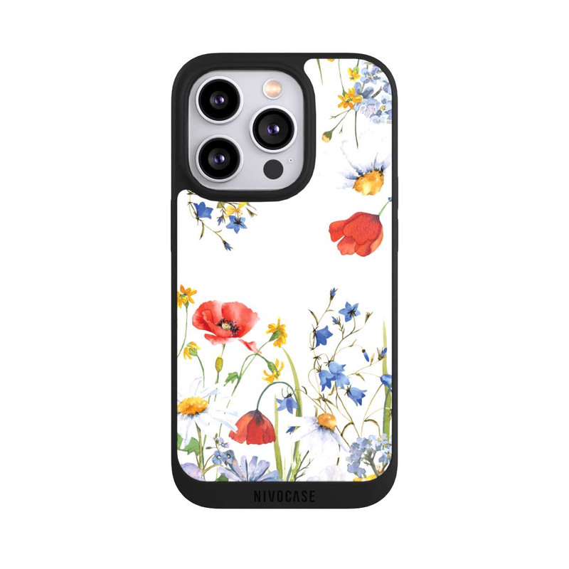 iPhone 14 Pro NIVOpure Flower Meadow Poppies