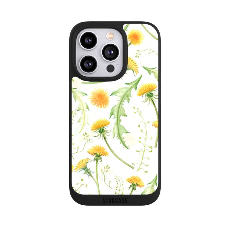 iPhone 14 Pro NIVOpure Löwenzahn Muster
