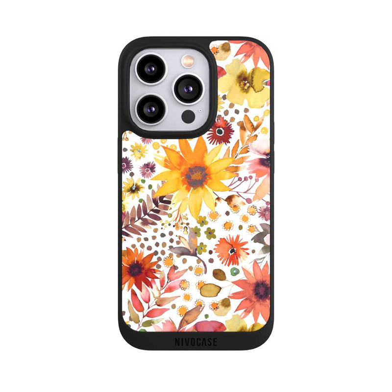 iPhone 14 Pro NIVOpure Fleurs d'aquarelle florale