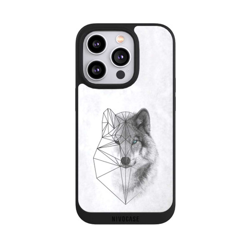 Apple iPhone 14 Pro NIVOpure Polygonic Wolf